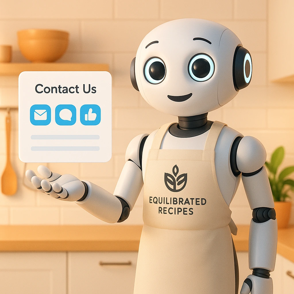 Contact Equilibrated Recipes AI chef for cooking help