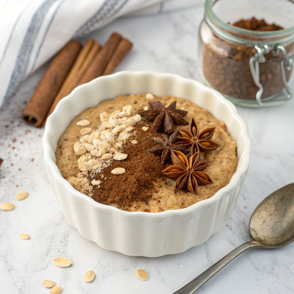 Vanilla Chai Baked Oatmeal Recipe - Recipe Image