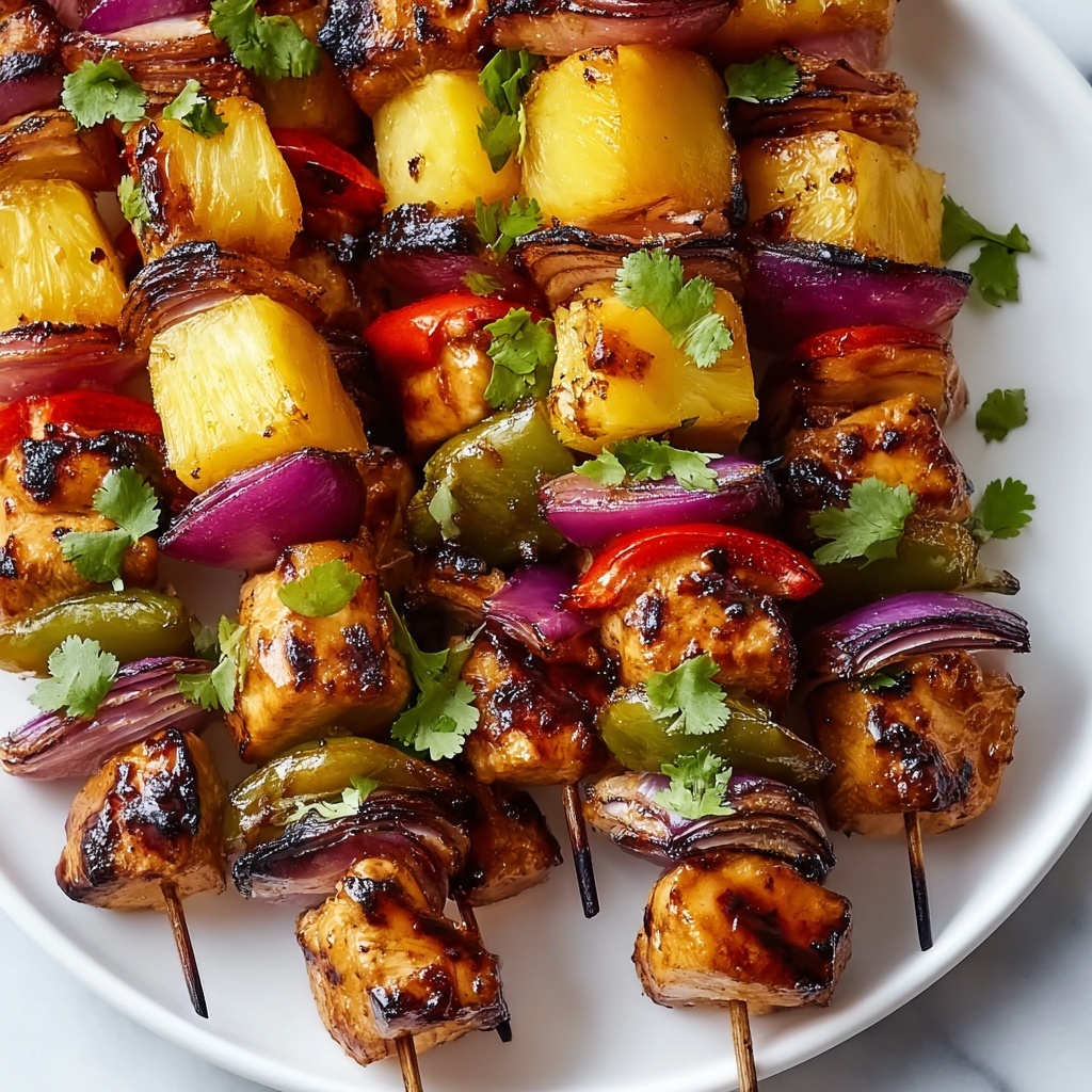 Hawaiian Chicken Kebabs Recipe - Recipe Image
