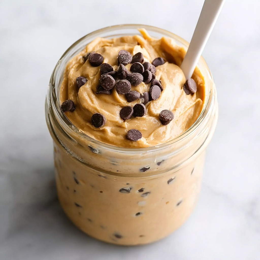 Peanut Butter Cookie Dough Overnight Oats Recipe - Recipe Image