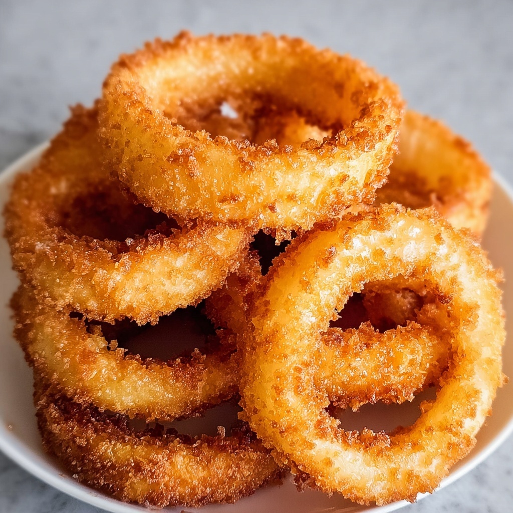 Air Fryer Frozen Onion Rings Recipe - Recipe Image