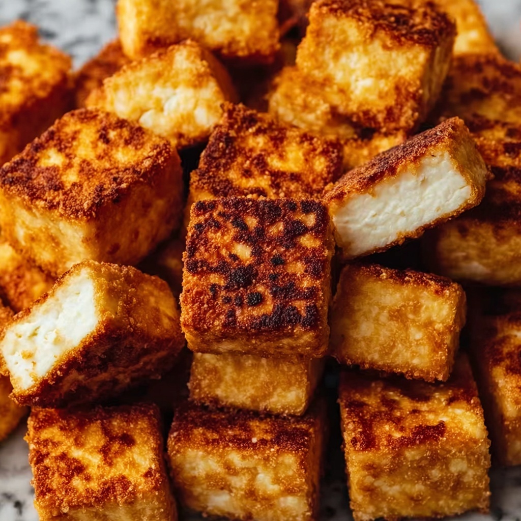 Crispy Air Fryer Tofu Recipe - Recipe Image