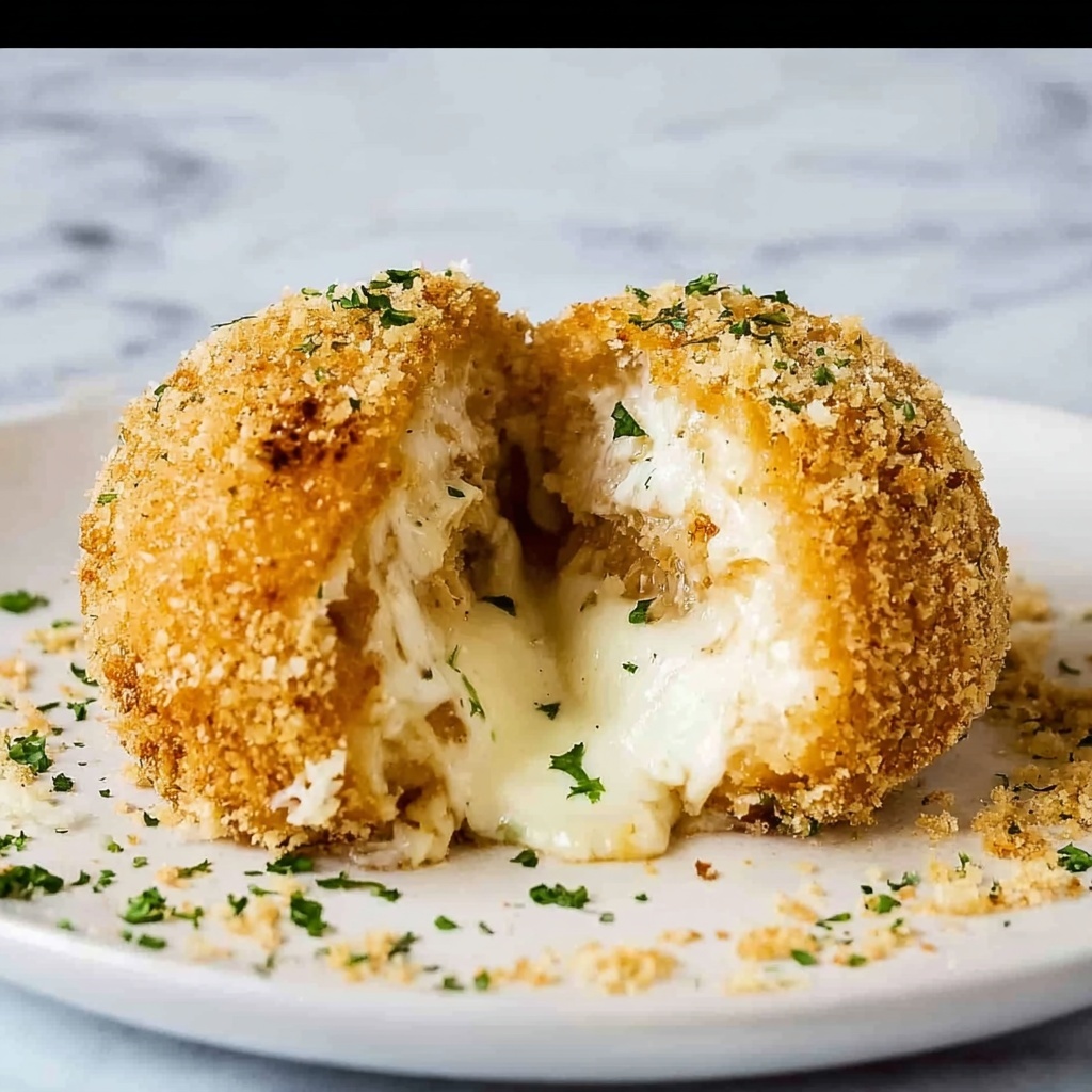 Chicken Pillows with Creamy Parmesan Sauce Recipe - Recipe Image