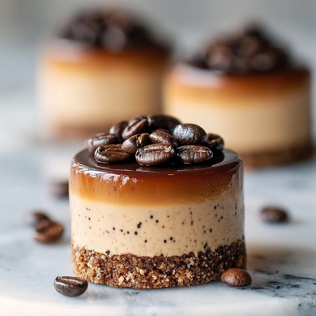 Mini Coffee Cheesecakes Recipe - Recipe Image