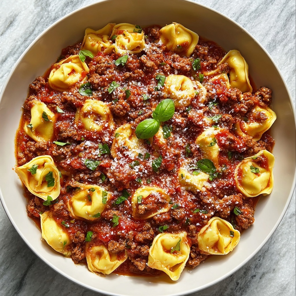 One-Pan Beefy Tortellini Bake Recipe - Recipe Image