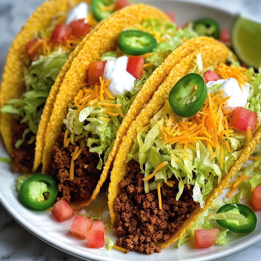 Crispy Beef Tacos Recipe - Recipe Image