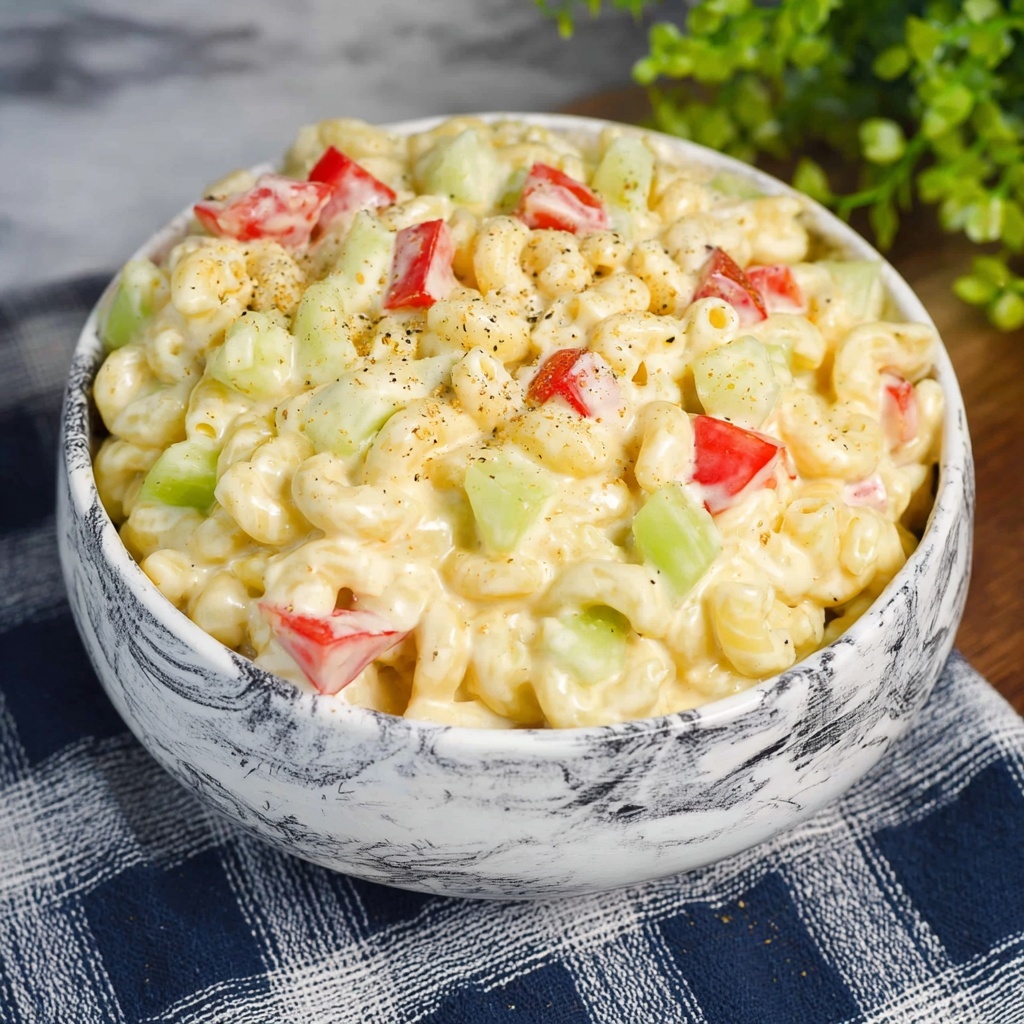 Amish Macaroni Salad Recipe - Recipe Image