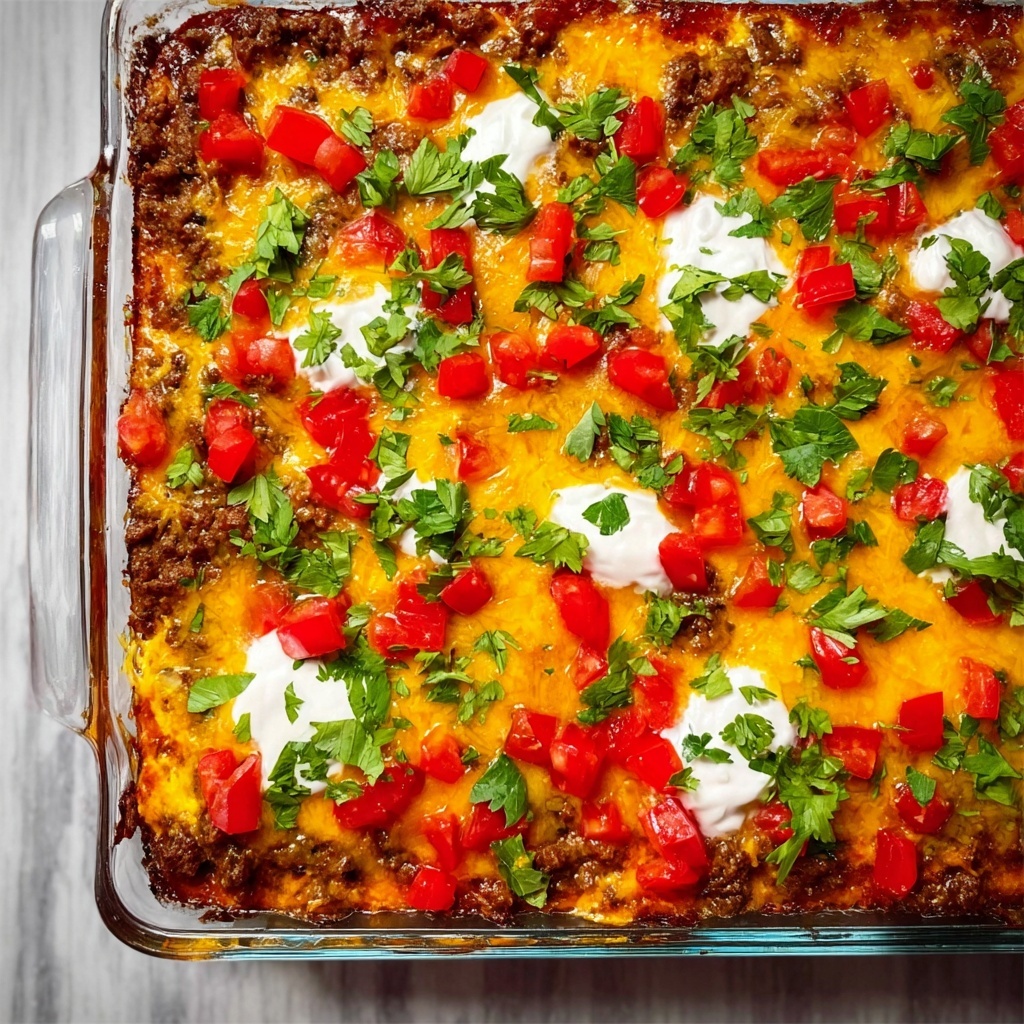 Taco Breakfast Casserole Recipe - Recipe Image