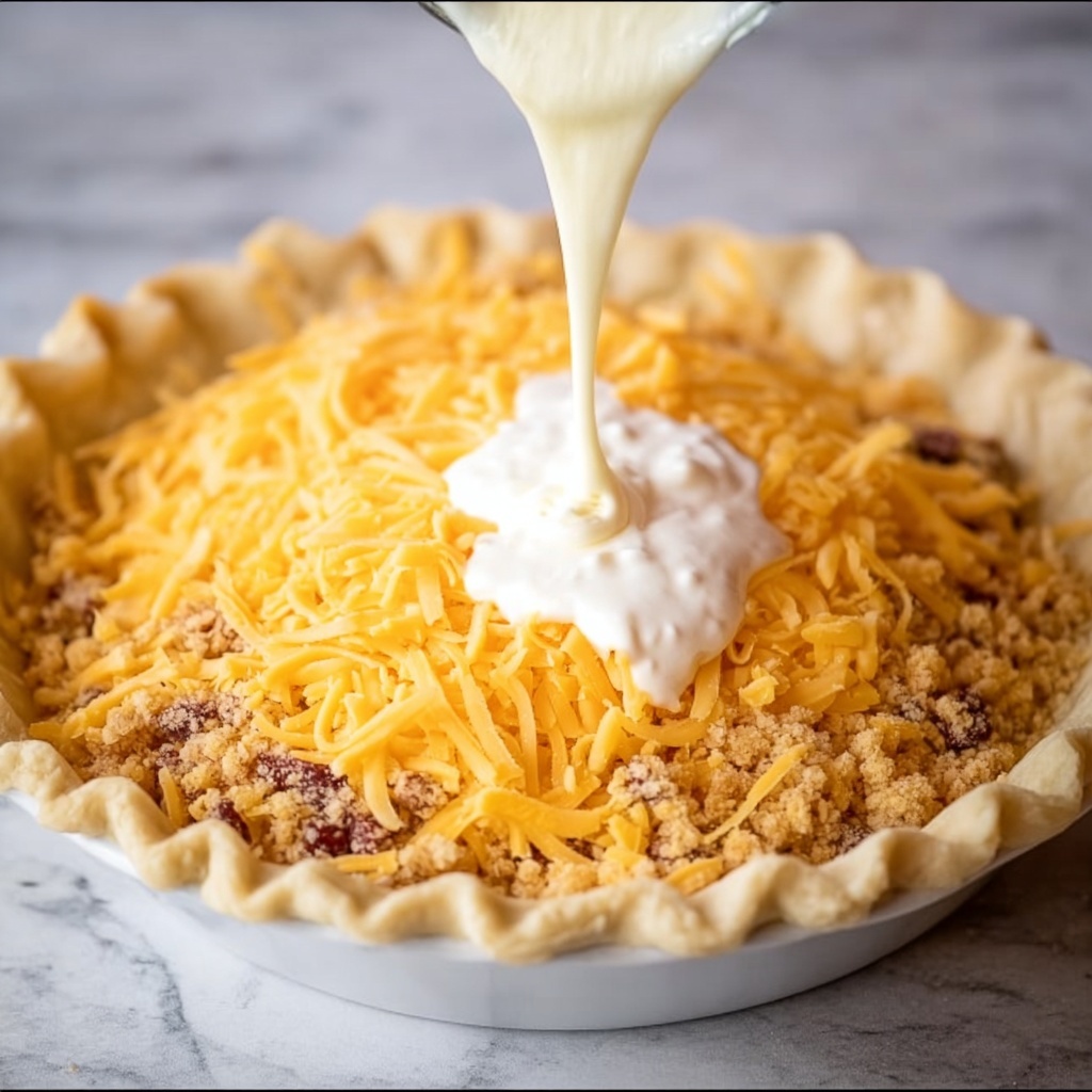BBQ Chicken Quiche Recipe - Recipe Image