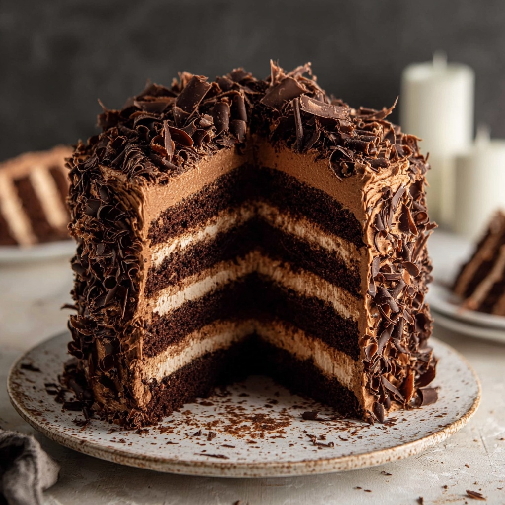 Vegan Devil's Food Cake Recipe - Recipe Image
