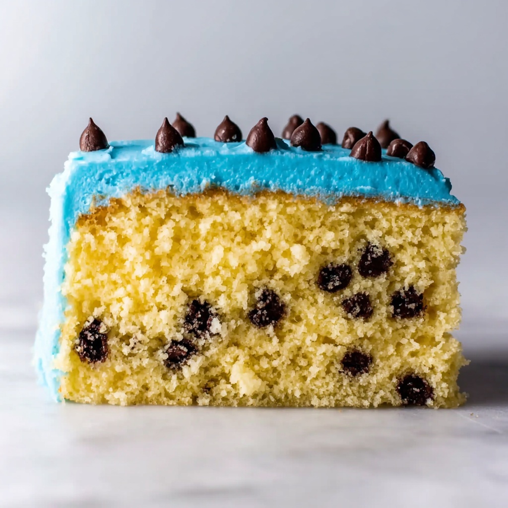 Cookie Monster Cake Recipe - Recipe Image
