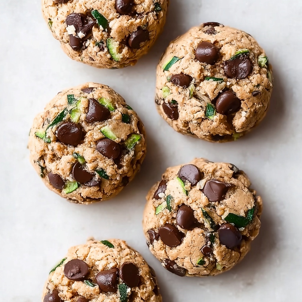 Gluten Free Zucchini Cookies with Chocolate Chips and Walnuts Recipe - Recipe Image