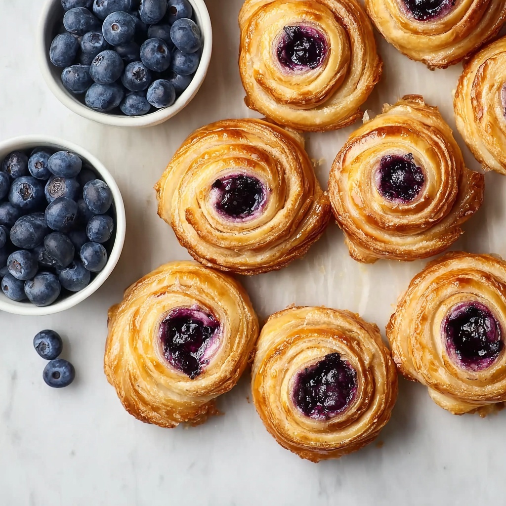 Homemade Blueberry Cruffins Recipe - Recipe Image