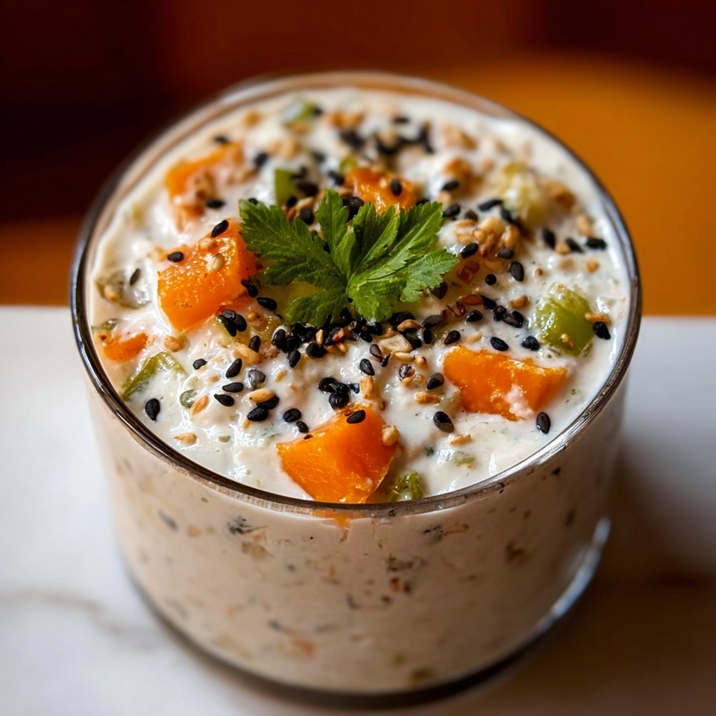 Nourishing Indian Overnight Oats with Saffron, Cardamom, and Pistachios Recipe - Recipe Image