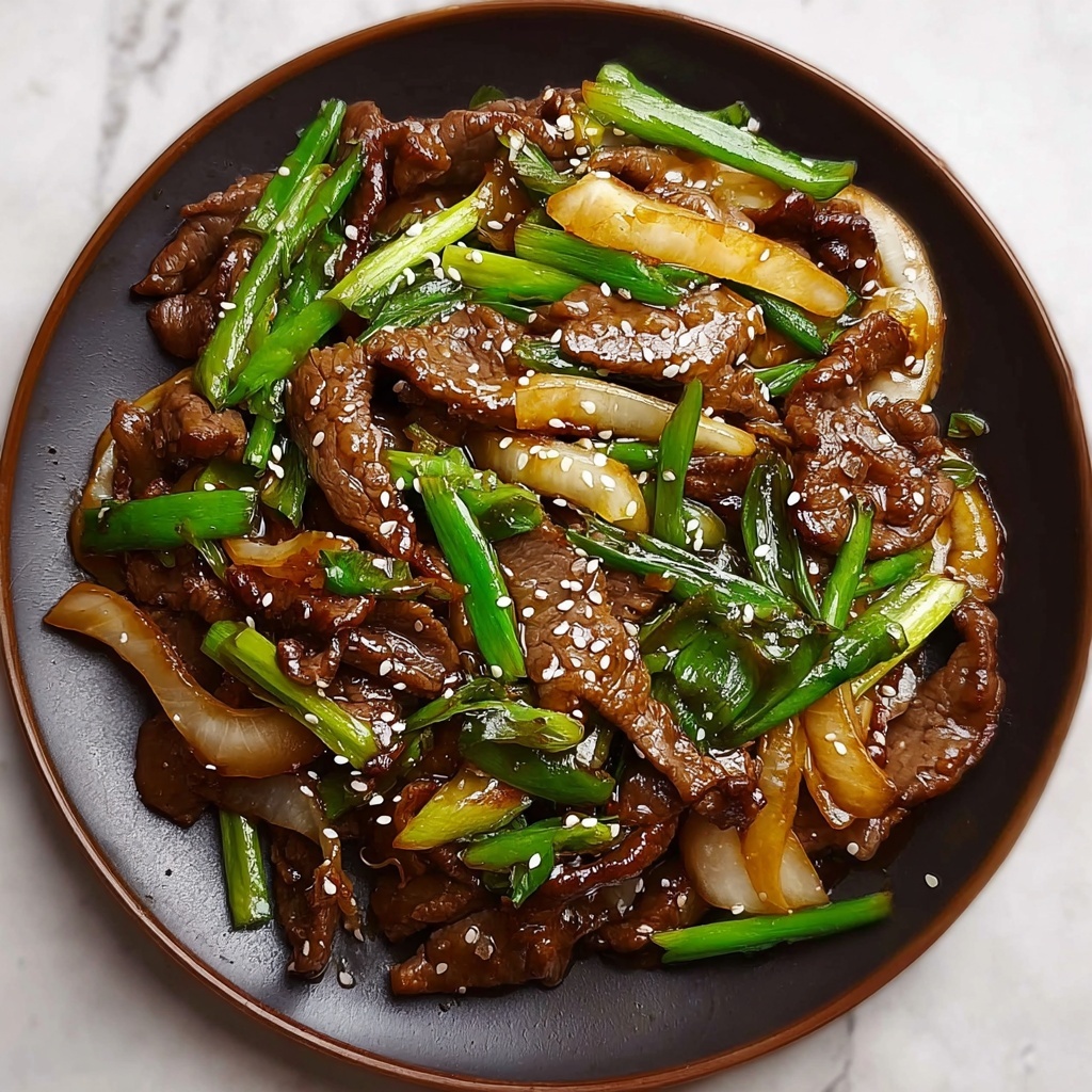 Beef and Onion Stir Fry Recipe - Recipe Image