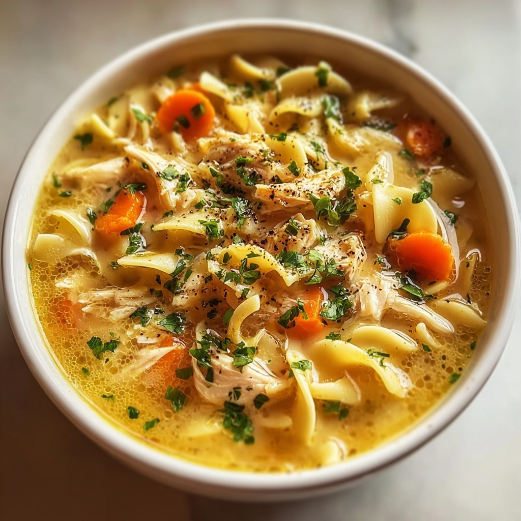 Farmhouse Chicken Noodle Soup Recipe - Recipe Image