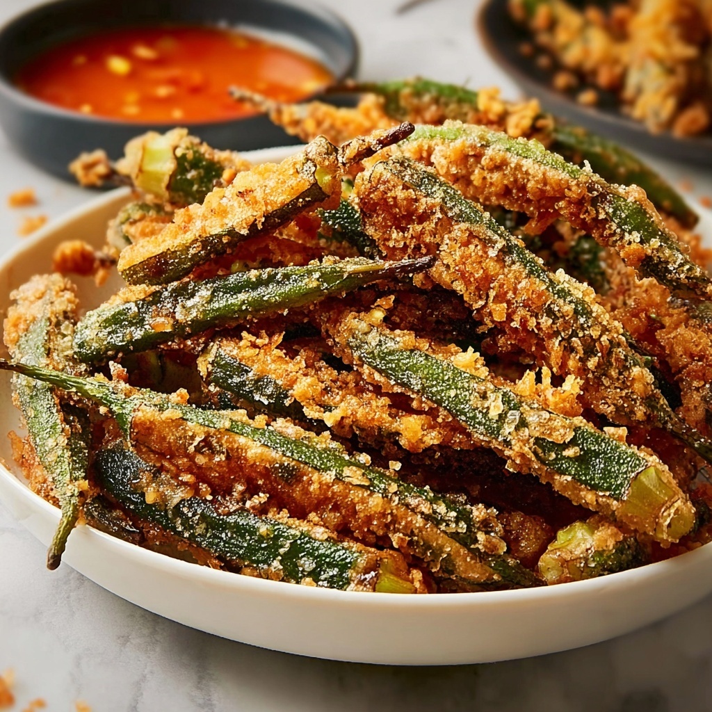 Crispy Okra Fries Recipe - Recipe Image