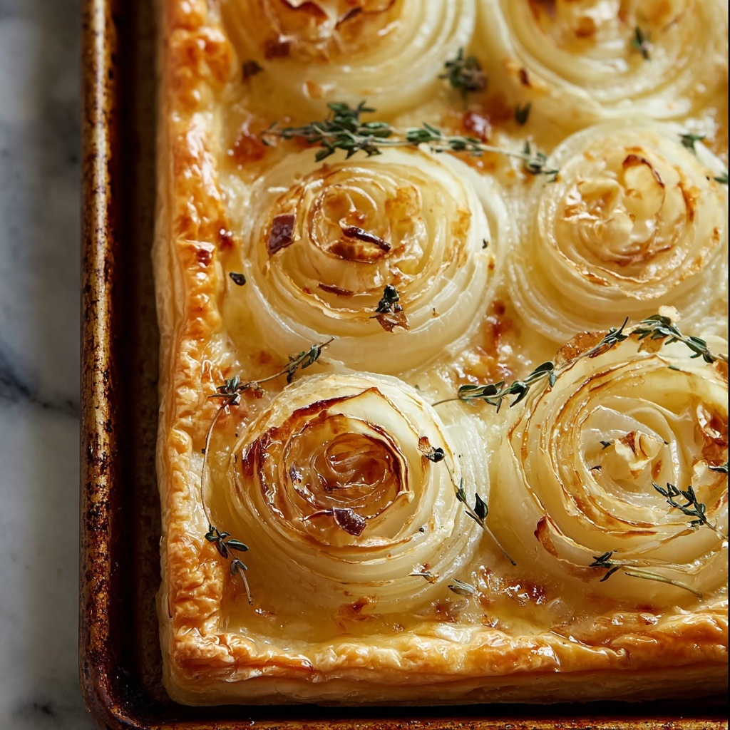 Caramelized Onion and Gruyère Tart Recipe - Recipe Image