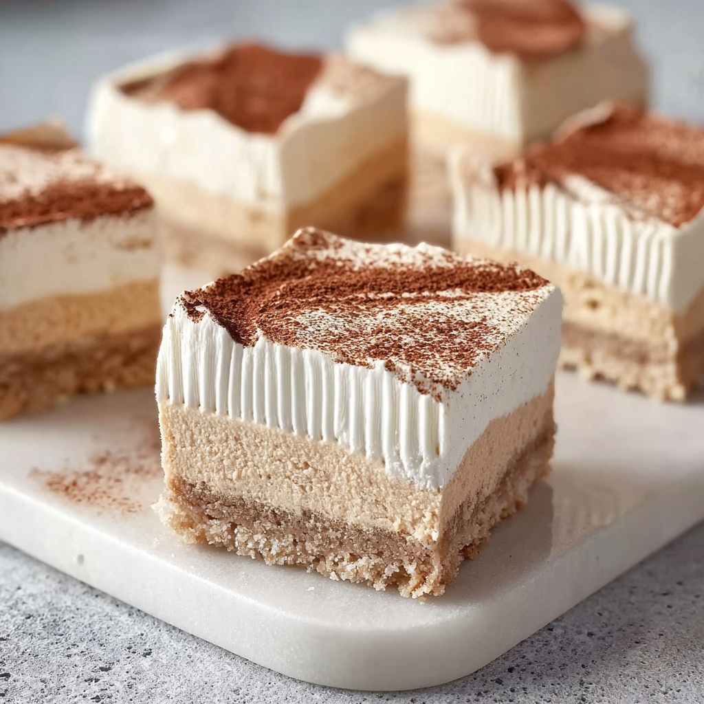 Keto No-Bake Churro Cheesecake Bars Recipe - Recipe Image