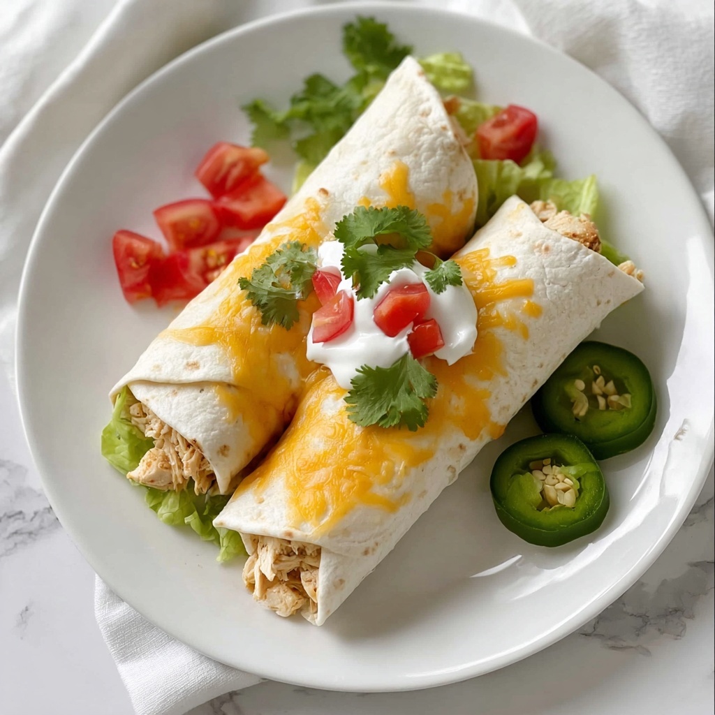 Chicken Lime Enchiladas with Jalapeño and Cheddar Recipe - Recipe Image