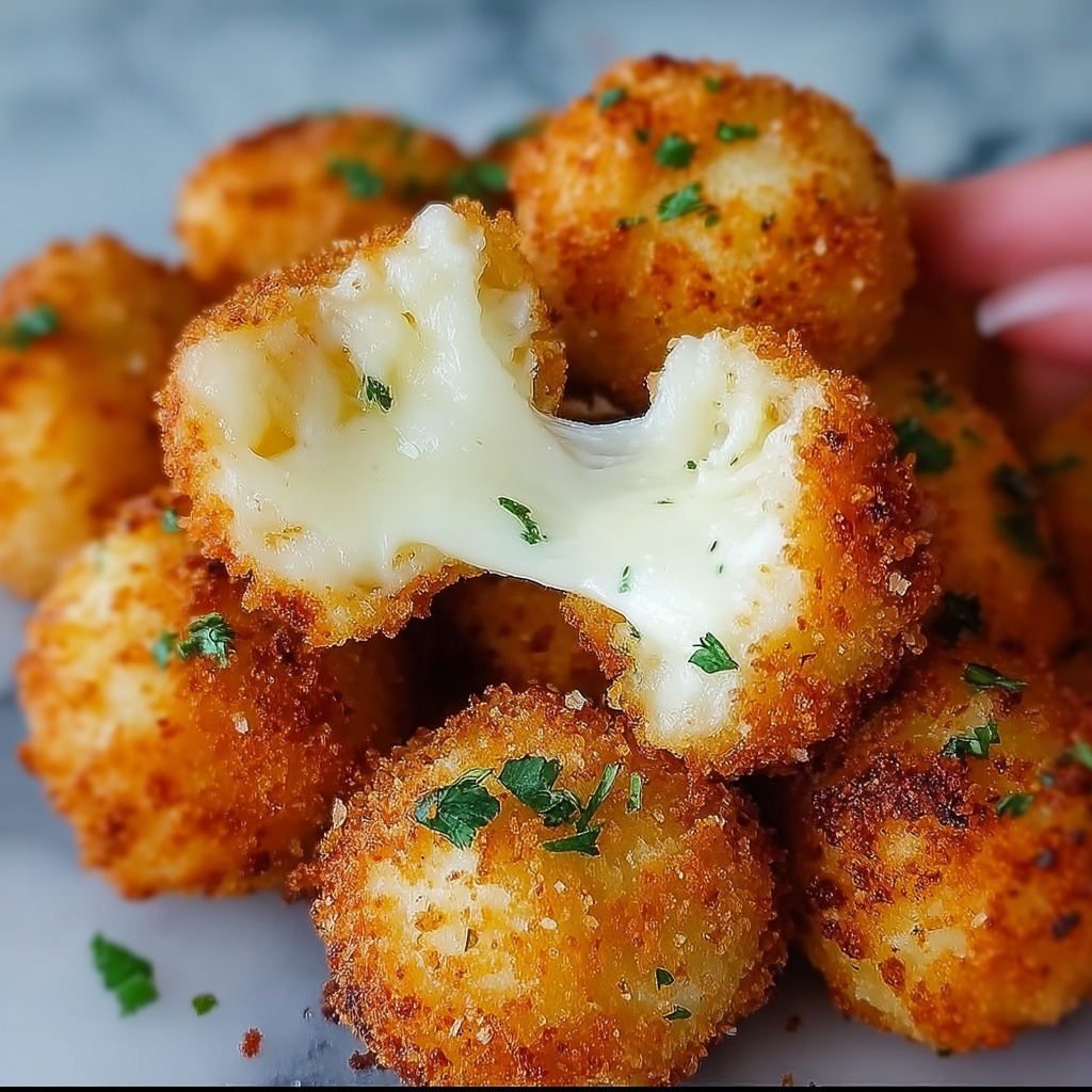 Easy Fried Cheese Bites Recipe - Recipe Image