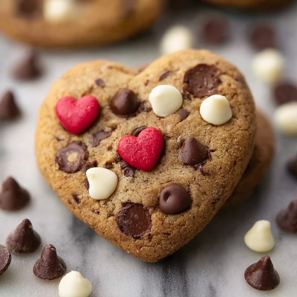 Chocolate Chip Cookie Dough Hearts Recipe - Recipe Image