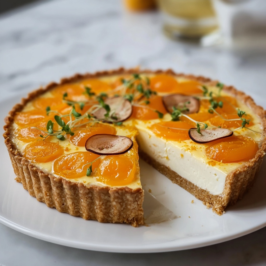 Carrot Quiche with Cheddar and Roasted Onions Recipe - Recipe Image