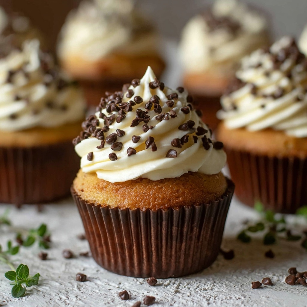 Cannoli Cupcakes Recipe - Recipe Image