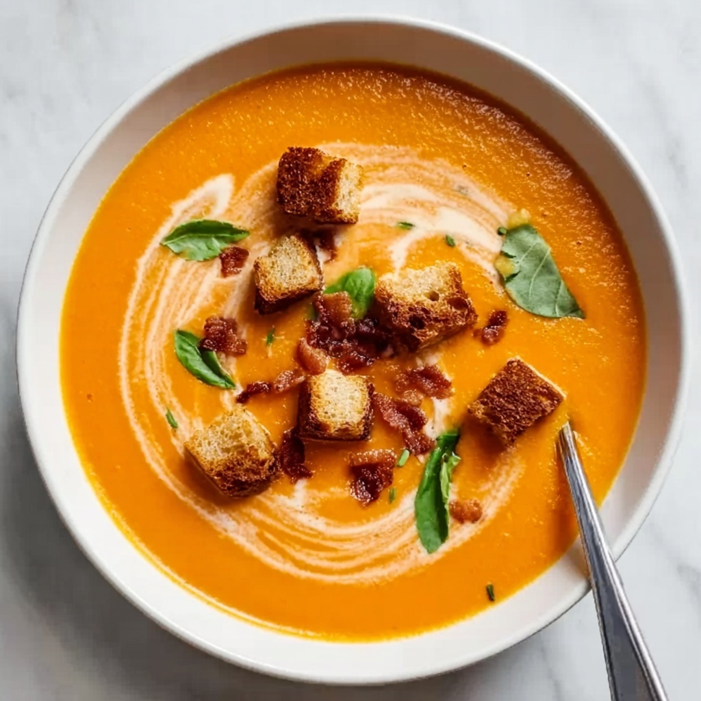 Carrot, Ginger, and Turmeric Soup with Orange and Coconut Milk Recipe - Recipe Image