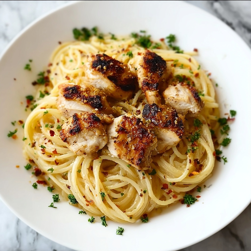 Cowboy Butter Chicken Linguine Recipe - Recipe Image