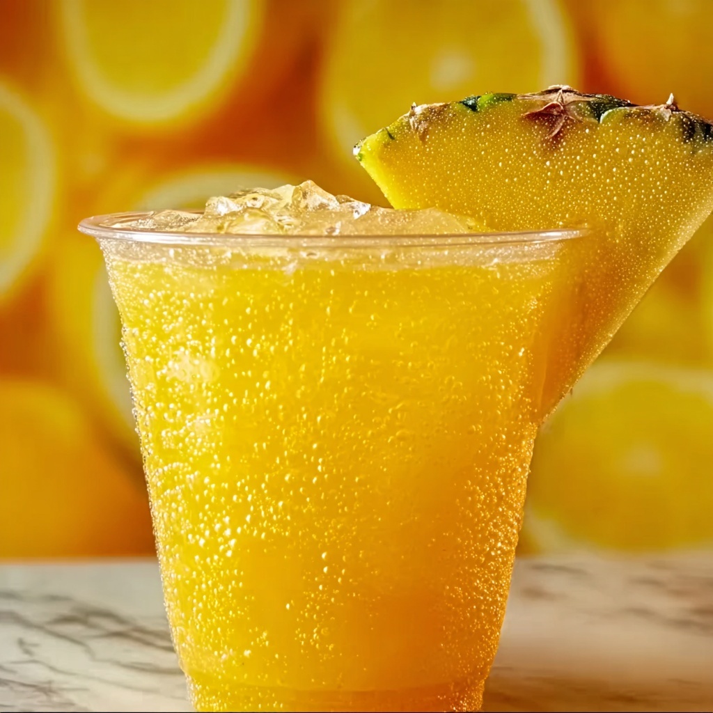 Pineapple Lemon Drop Cocktail Recipe - Recipe Image