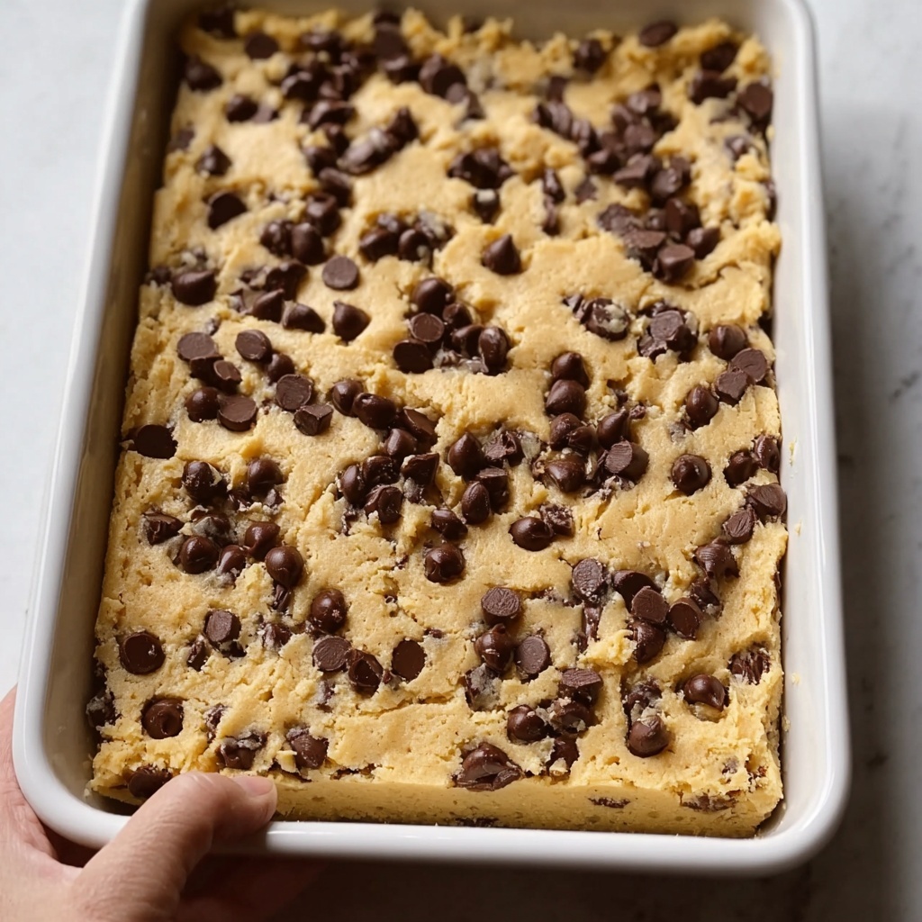 Chocolate Chip Cookie Bars Recipe - Recipe Image