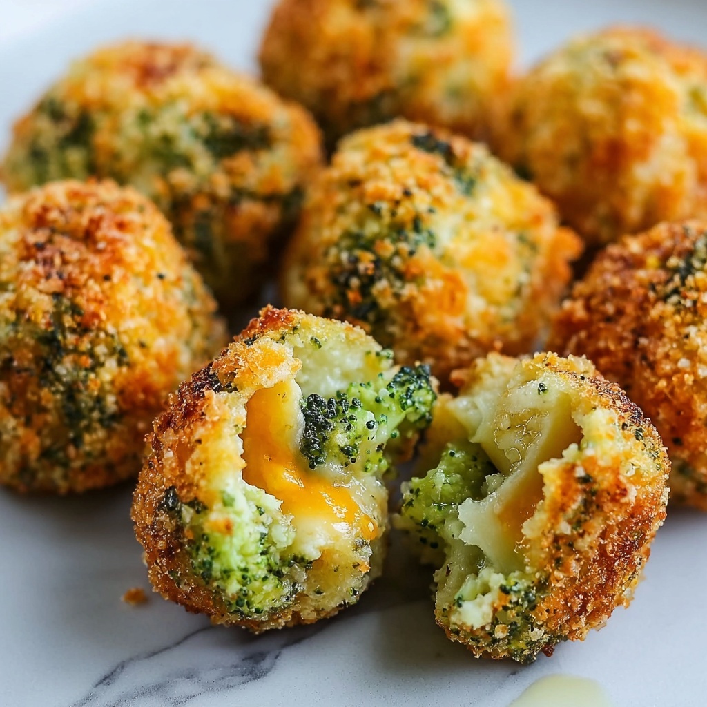 Baked Broccoli Cheese Balls Recipe - Recipe Image