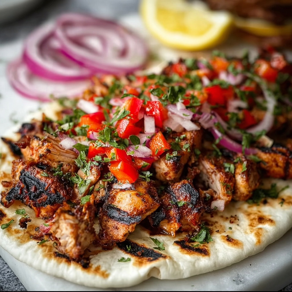 Chicken Doner Kebab Recipe - Recipe Image