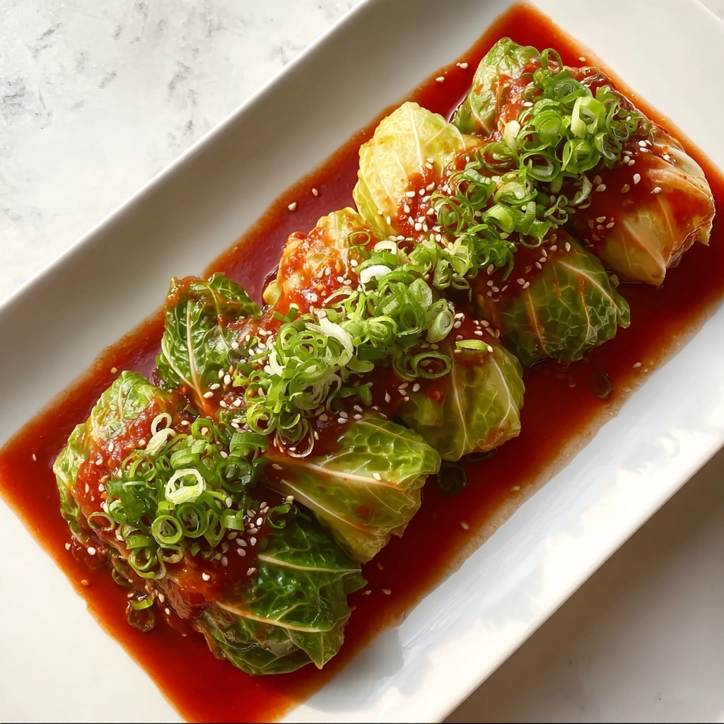 Napa Cabbage Rolls Recipe - Recipe Image