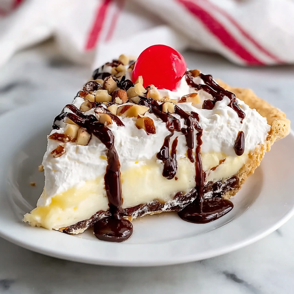 Banana Split Pie Recipe - Recipe Image