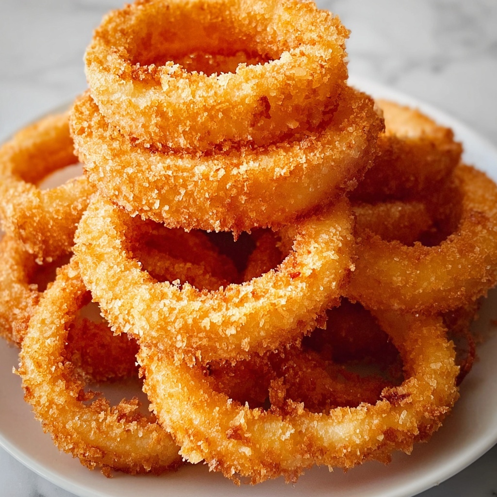 Air Fryer Frozen Onion Rings Recipe - Recipe Image