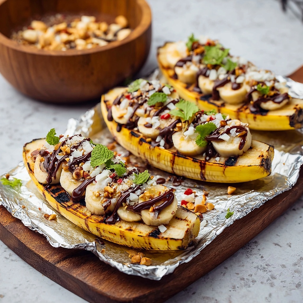 Easy Campfire Banana Boats Recipe - Recipe Image