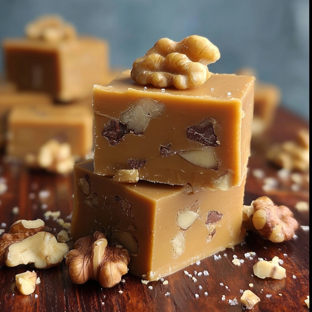 Healthy Coffee Walnut Fudge Recipe - Recipe Image