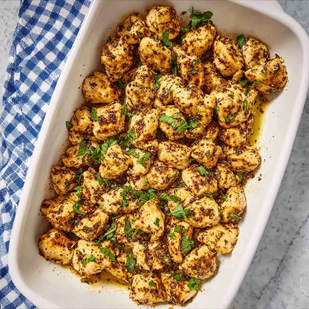 Baked Chicken Bites Recipe - Recipe Image