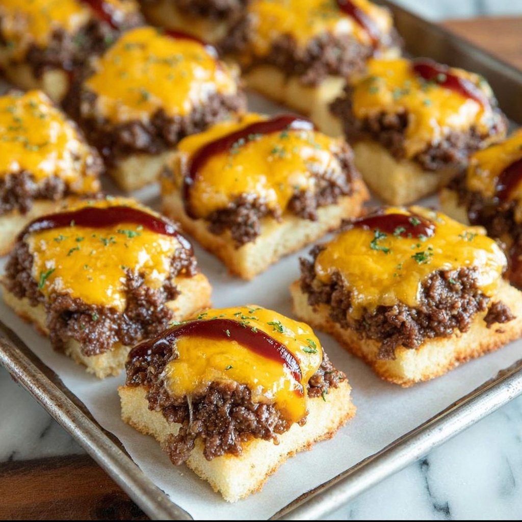 Long Boy Burger Bites Recipe - Recipe Image
