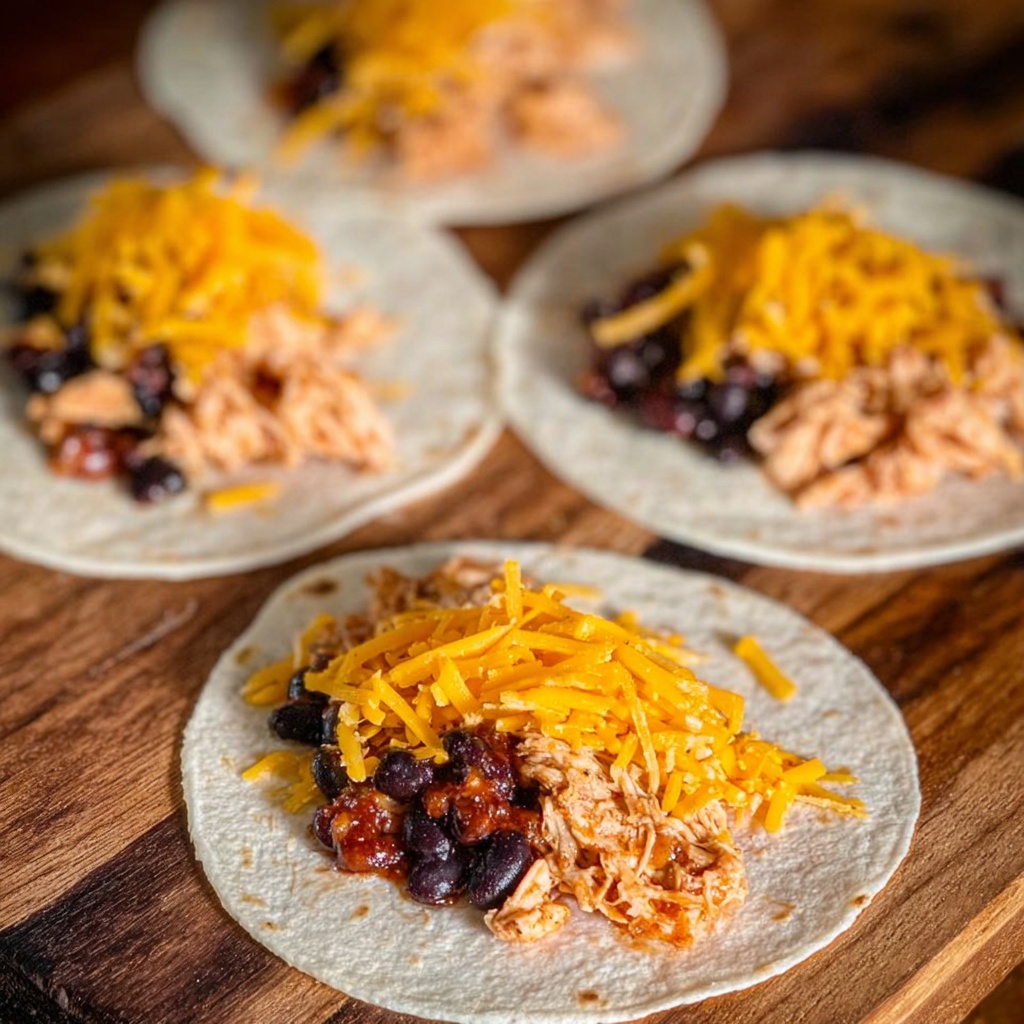 Air Fryer Chicken & Black Bean Taquitos Recipe - Recipe Image