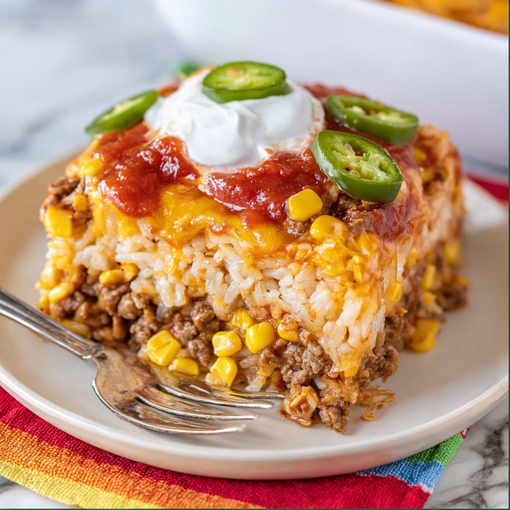 Deep Dish Taco Pie Recipe - Recipe Image