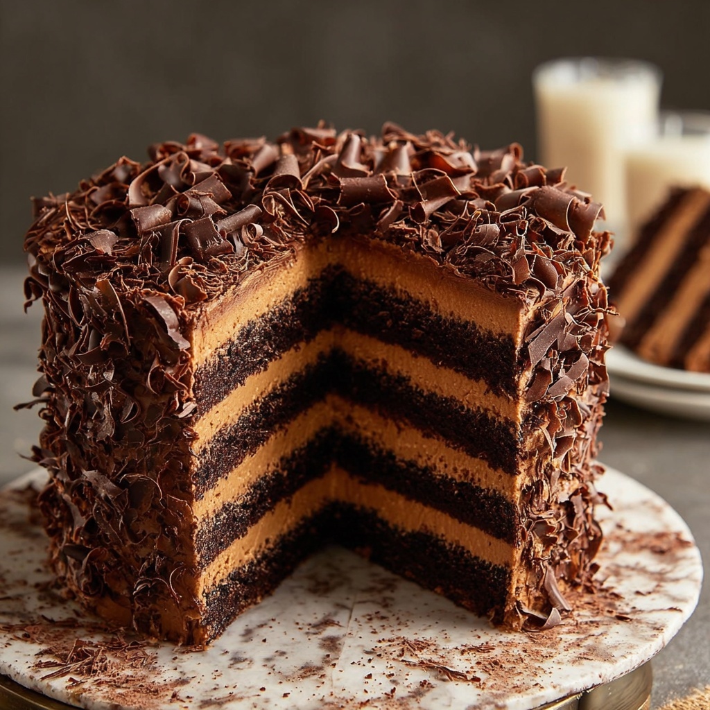 Vegan Devil's Food Cake Recipe - Recipe Image