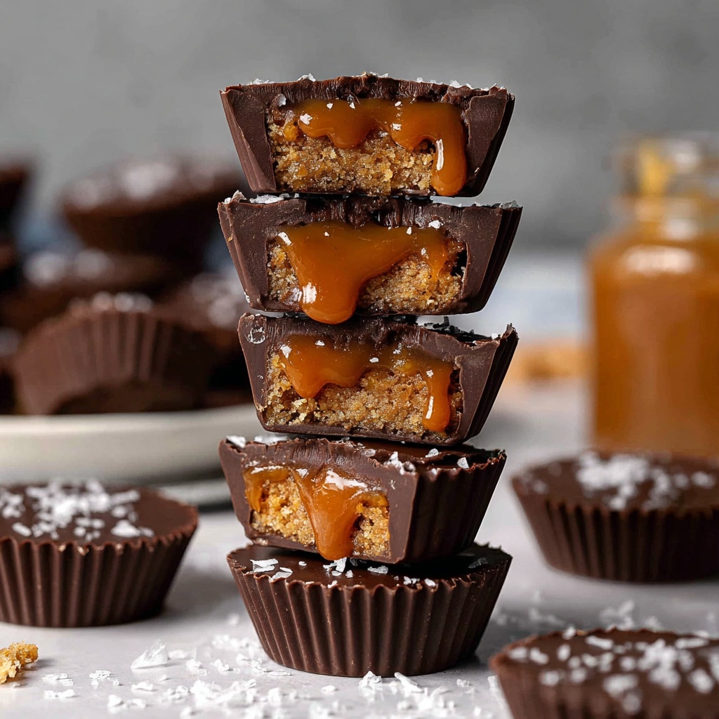 Vegan Cookie Dough Cups Recipe - Recipe Image