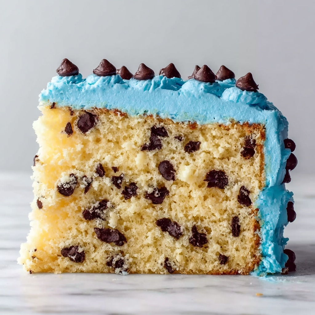 Cookie Monster Cake Recipe - Recipe Image