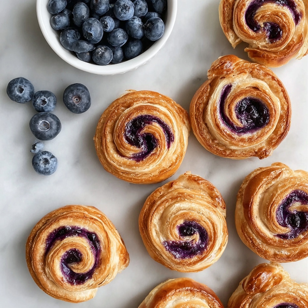 Homemade Blueberry Cruffins Recipe - Recipe Image