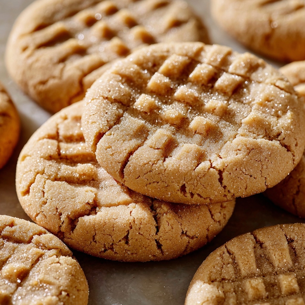 Classic Peanut Butter Cookies Recipe - Recipe Image