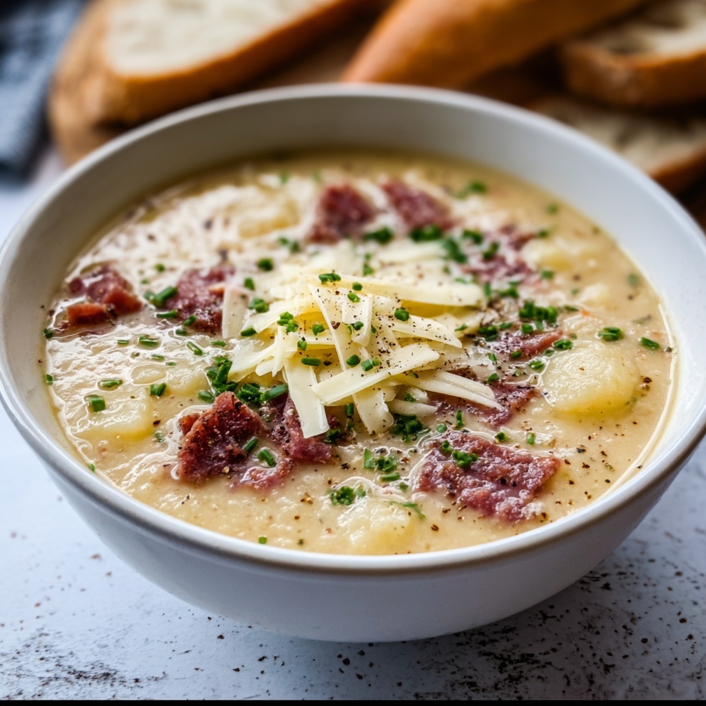 Easy Creamy Reuben Soup Recipe - Recipe Image