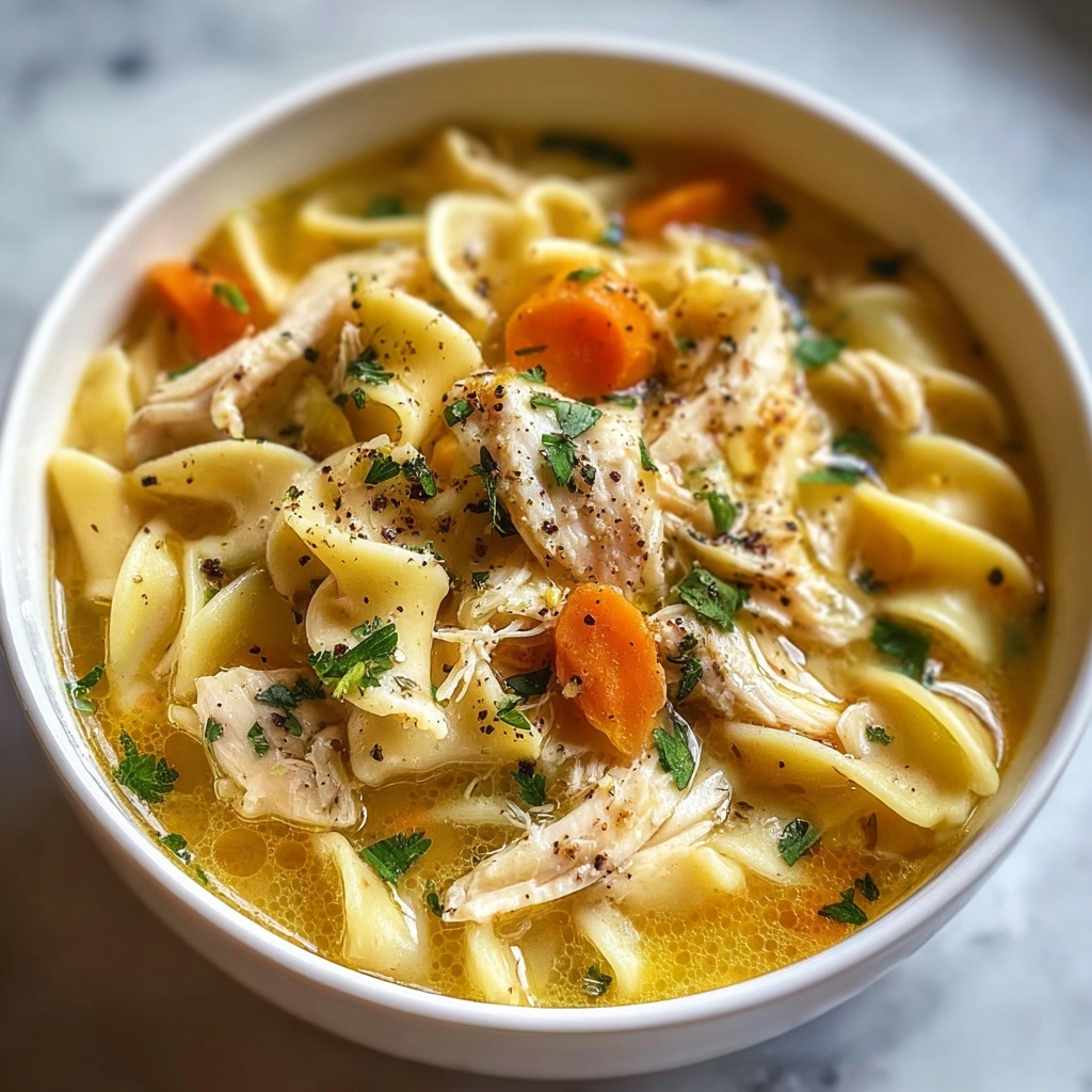 Farmhouse Chicken Noodle Soup Recipe - Recipe Image